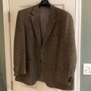 Harris tweed sport coat 46R
